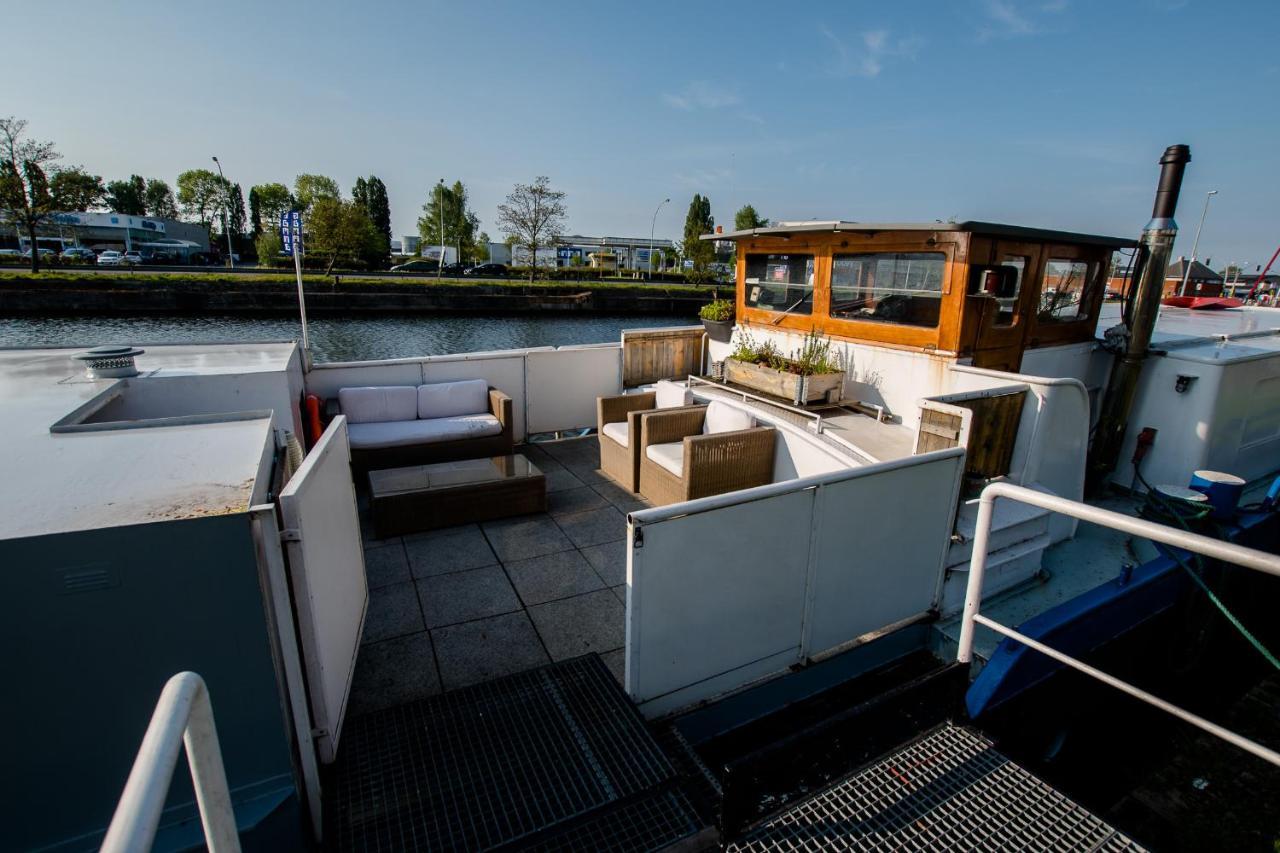 Hotel Houseboat Jana - With Sauna And Terrace à Bruges Extérieur photo